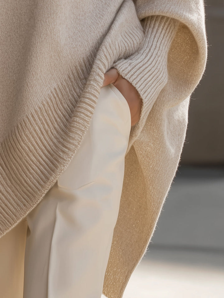 Detailfoto van hand in zak met asymmetrische zoom